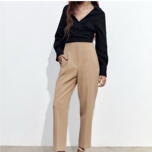 Zara beige pants new with tags
